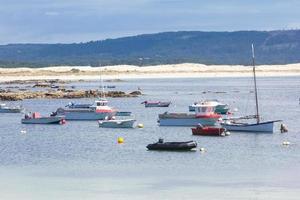 corrubedo, un piccolo villaggio di pescatori nella comunità della Galizia, in Spagna. foto