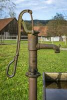 ancora vivere nel il meraviglioso vecchio agricoltori villaggio nel Germania foto