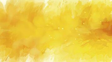 vivace giallo acquerello sfondo per creativo design concetti. ai generato foto