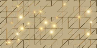 triangolo d'oro pixel astrazione geometrica elegante e sofisticata foto