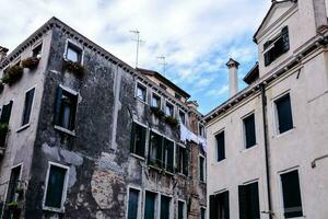 un' Visualizza di il edifici nel Venezia, Italia foto