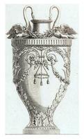 vaso con cigni, l. Laurent, dopo jean francois quaranta, 1775 - 1785 foto