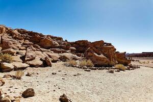 erba buenas archeologico luogo - chile. grotta dipinti - atacama deserto. san pedro de atacama. foto