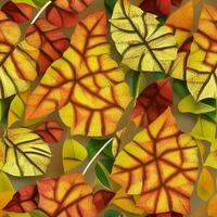 estetico appello di le foglie e loro modelli nel design foto