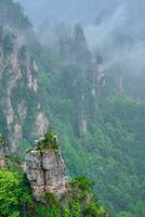 zhangjiajie montagne, Cina foto