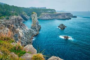 oedolgae roccia, jeju isola, Sud Corea foto