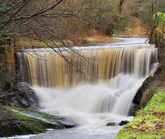 cascate sull'acqua pendle foto