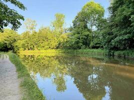 un' Visualizza di il shropshire unione canale vicino ellesmere foto