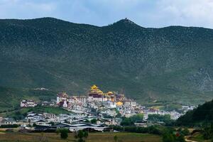 songzanlin monastero è il maggiore tibetano buddista monastero nel yunnan Provincia nel shangri-la, Yunnan, Cina. foto