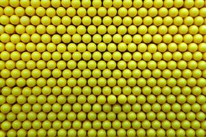 astratto puntini sfondo nel giallo colori. foto