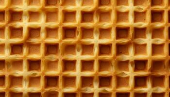 superiore Visualizza di cibo waffel struttura sfondo vicino su, wafer struttura backgroud foto