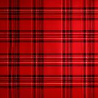 ai generato rosso plaid tartan sfondo. senza soluzione di continuità tessuto struttura. foto