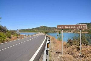 il strada per il lago foto