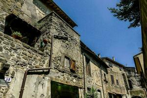 un vecchio pietra edificio foto