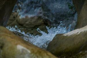 cascata,pontaix, nel Drome, Francia foto