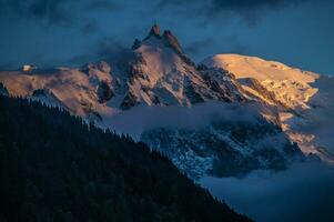 argentiere,chamonix, haute Savoia, Francia foto