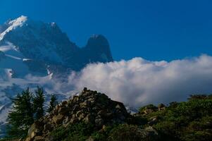 Cheserys, nel argentiere, chamonix, alta Savoia, Francia foto