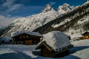 giro,Chamonix, haute Savoia, Francia foto