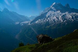 chesery nel ,argentiere,chamonix,haute Savoia, Francia foto