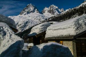 giro,Chamonix, haute Savoia, Francia foto