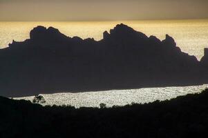 tramonto marsiglia nel bouche du Rhone foto