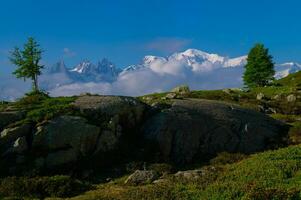 Cheserys, nel argentiere, chamonix, alta Savoia, Francia foto