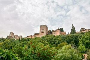 il Alhambra palazzo nel granada, Spagna foto