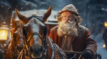 festivo Natale decorazione idee per un' allegro vacanza stagione. ai generato. foto