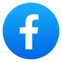il giro Facebook logo isolato su bianca sfondo foto