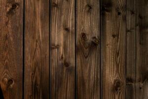 Marrone di legno sfondo. buio struttura di vecchio legna foto