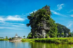 tam cocco turista destinazione nel Vietnam foto