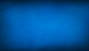 astratto blu grunge sfondo struttura, illustrazione, morbido sfocato struttura nel centro con vuoto , semplice elegante blu sfondo foto