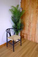 sedia in legno naturale sedile singolo