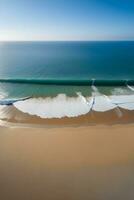 ai generato copia spazio tropicale spiaggia paesaggio ai generativo foto