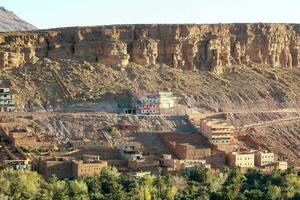 il villaggio di atlante nel il atlante montagne foto