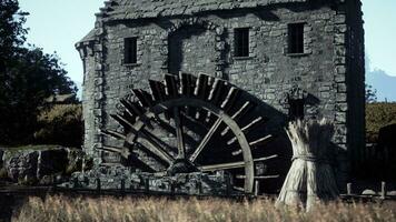 un vecchio abbandonato azienda agricola Villetta su bodmin brughiera nel Cornovaglia - Vintage ▾ effetto foto