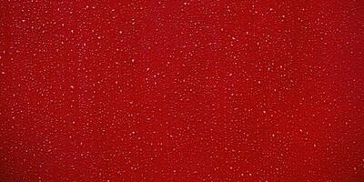 rosso metallico sfondo con gocce di pioggia. bandiera dimensione rosso dipinto sfondo. foto