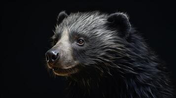 ai generato Binturong fullr natura animale sfondo sfondo foto