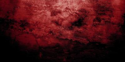 sfondo horror rosso e nero. cemento rosso scuro grunge texture