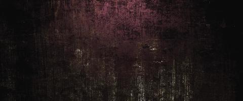 grunge scuro e texture di sfondo muro graffiato foto