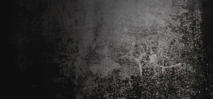 pareti scure spaventose, texture di cemento cemento nero leggermente chiaro per lo sfondo foto
