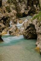 soca fiume slovenia foto