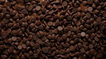 ai generato confetteria per merenda caramella modello strutturato ingredienti gustoso natura Marrone dolci foto