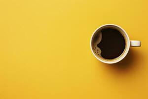 ai generato bene mattina caldo caffè. ai generato foto