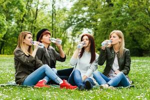 rinfresco per giovane ragazze foto