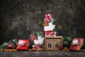 sinterklaas o santo Nicholas celebrazione concetto foto