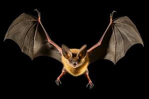 ai generato realistico pipistrello clipart foto