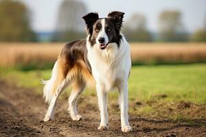 ai generato realistico confine collie clipart foto