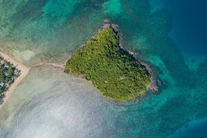 aereo Visualizza di depeldet isola foto
