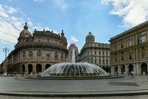 piazza de ferrari - Genova, Italia foto